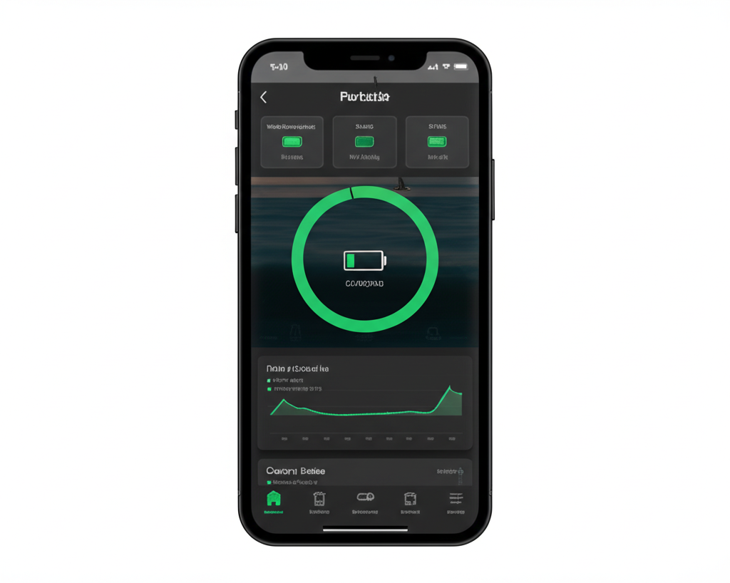 PARKSIDE PERFORMANCE® Caricabatterie Smart PLGS 2012 A1 - App interface